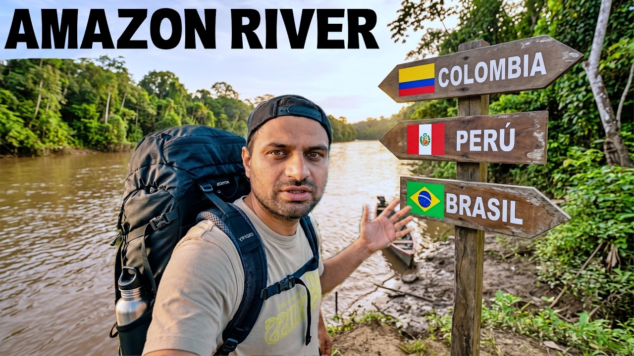 Amazon Forest's WILDEST Border: Brazil, Colombia & Peru