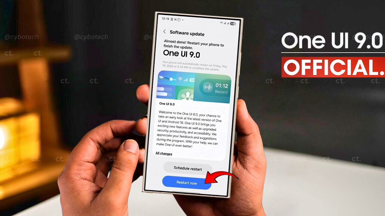 Samsung One UI 9 Android 17 &mdash; ОФИЦИАЛЬНОЕ НЕОЖИДАННОЕ ОБНОВЛЕНИЕ!