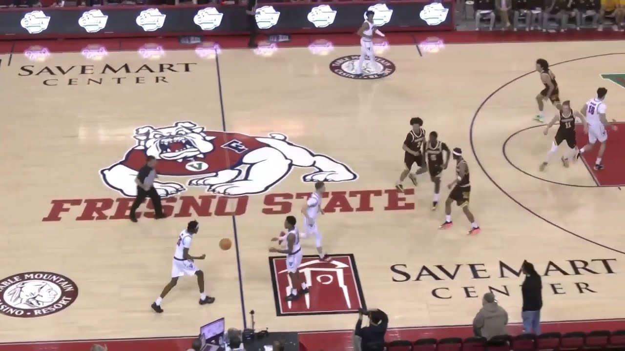 HIGHLIGHTS: Wyoming at Fresno State Men's Basketball 1/17/2025