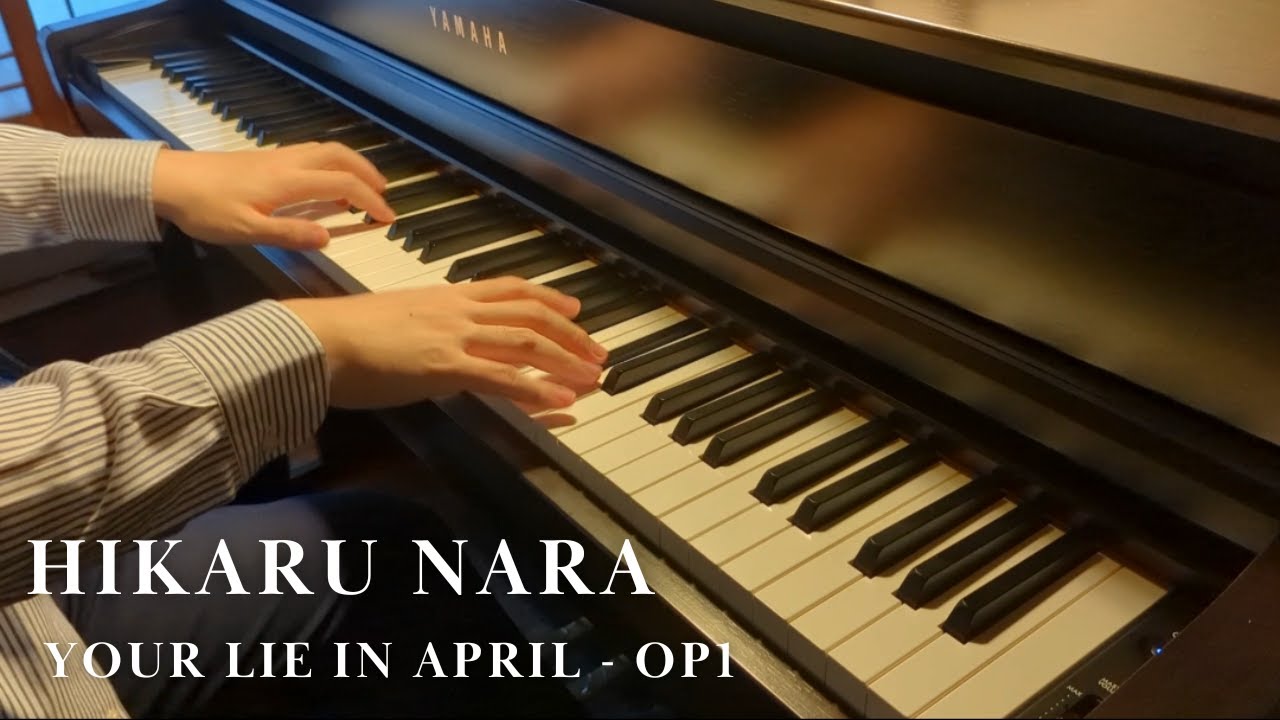 「Hikaru Nara」 Shigatsu wa Kimi no Uso OP Piano (Animenz arr.) 【200 subs special】