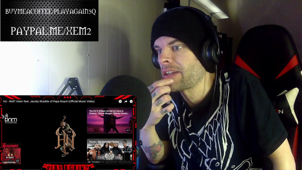 The HU - Wolf Totem feat. Jacoby Shaddix (First Time Reaction)