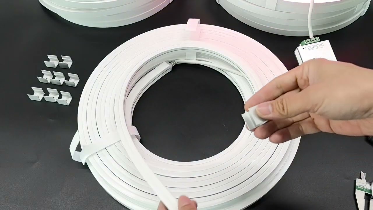 Unboxing and Testing 1616 RGB LED Neon Strip Light - Seamless Design and Stunning Effects!