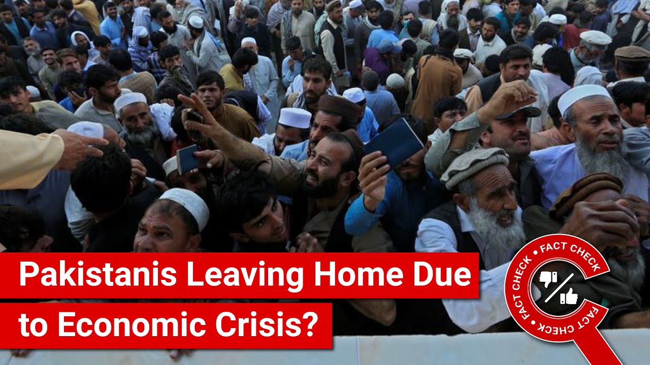 FACT CHECK: Viral Image Shows Huge Crowd Trying to Escape Pakistan Due to Economic Crisis?