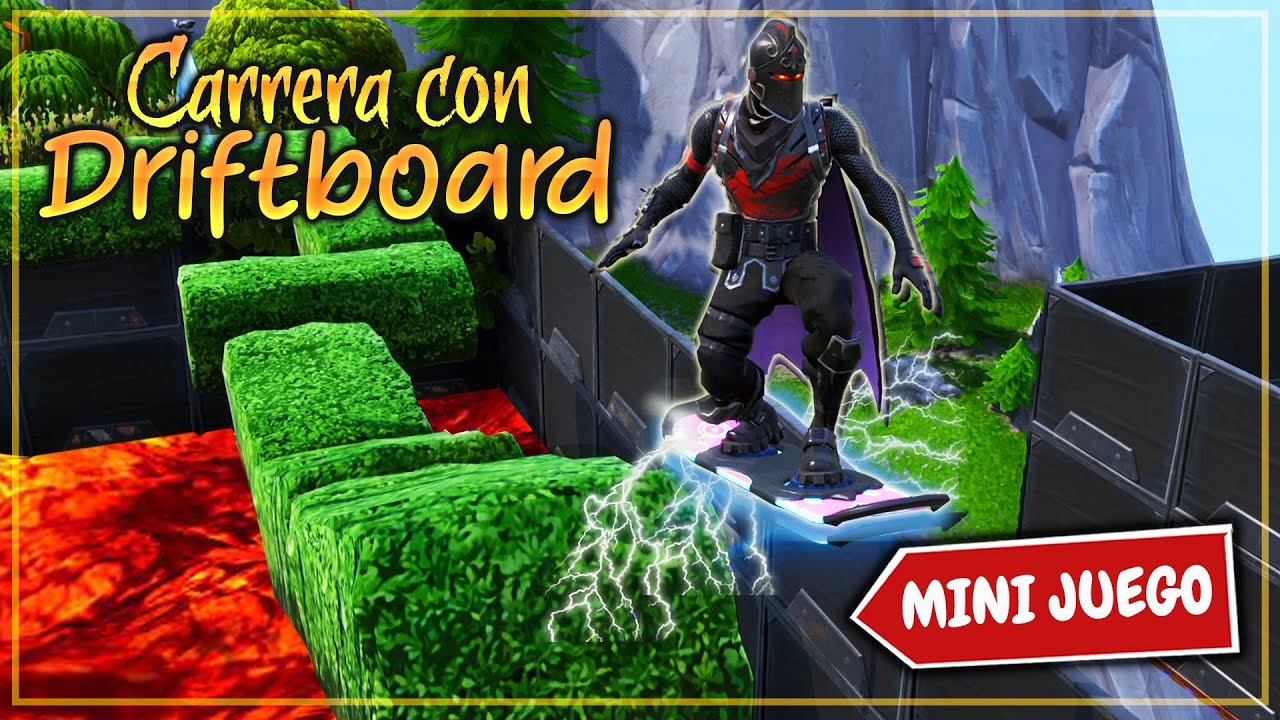 *PARKOUR DE DRIFT BOARD* EN FORTNITE ¿PODRÉIS COMPLETARLO?