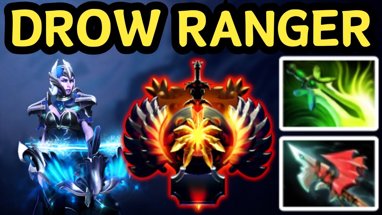 🔥 ABSOLUTE FARM GOD &mdash; 1000 GPM XPM DROW RANGER CARRY | DOTA 2 🔥