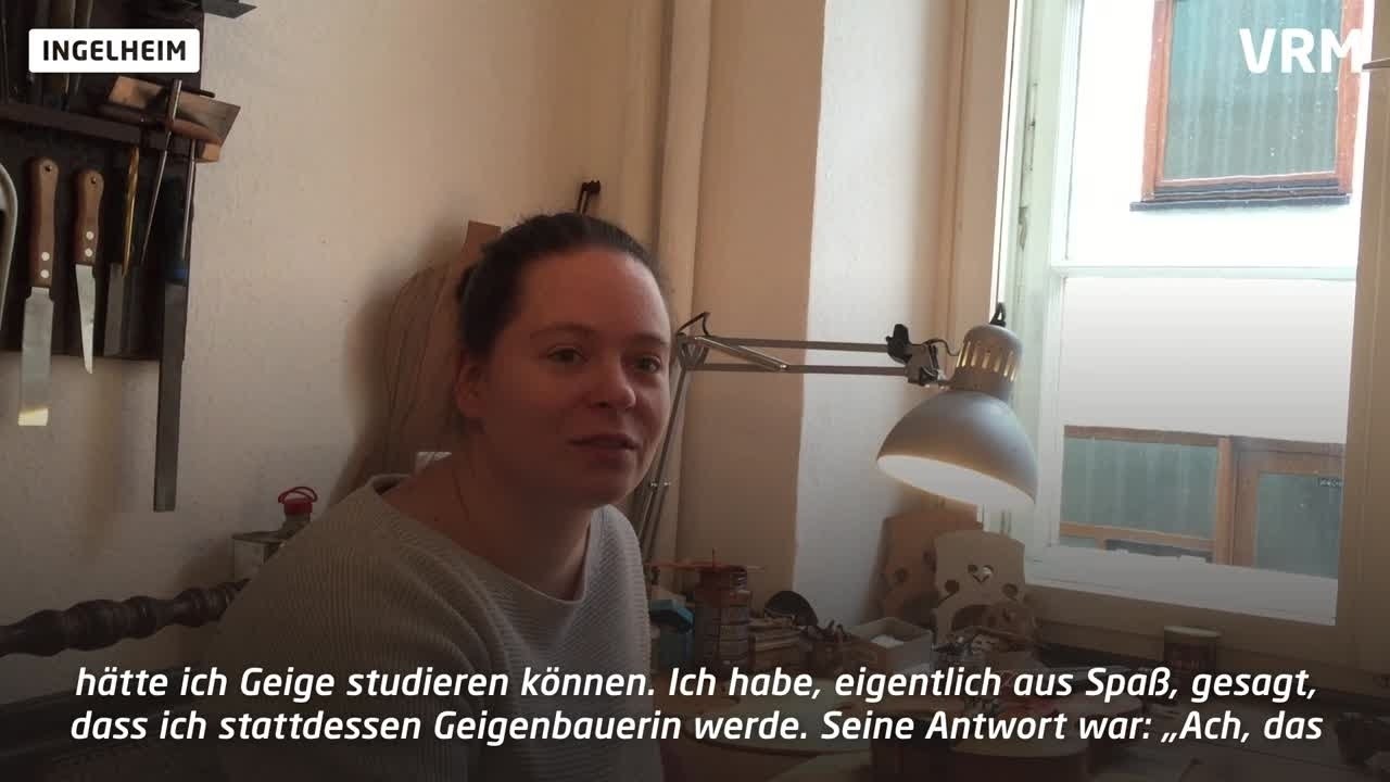Seltene Berufe: Geigenbauerin in Ingelheim