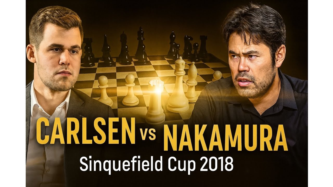 Strategi & Teknik Endgame Magnus Carlsen yang Wajib Ditiru VS Nakamura . 