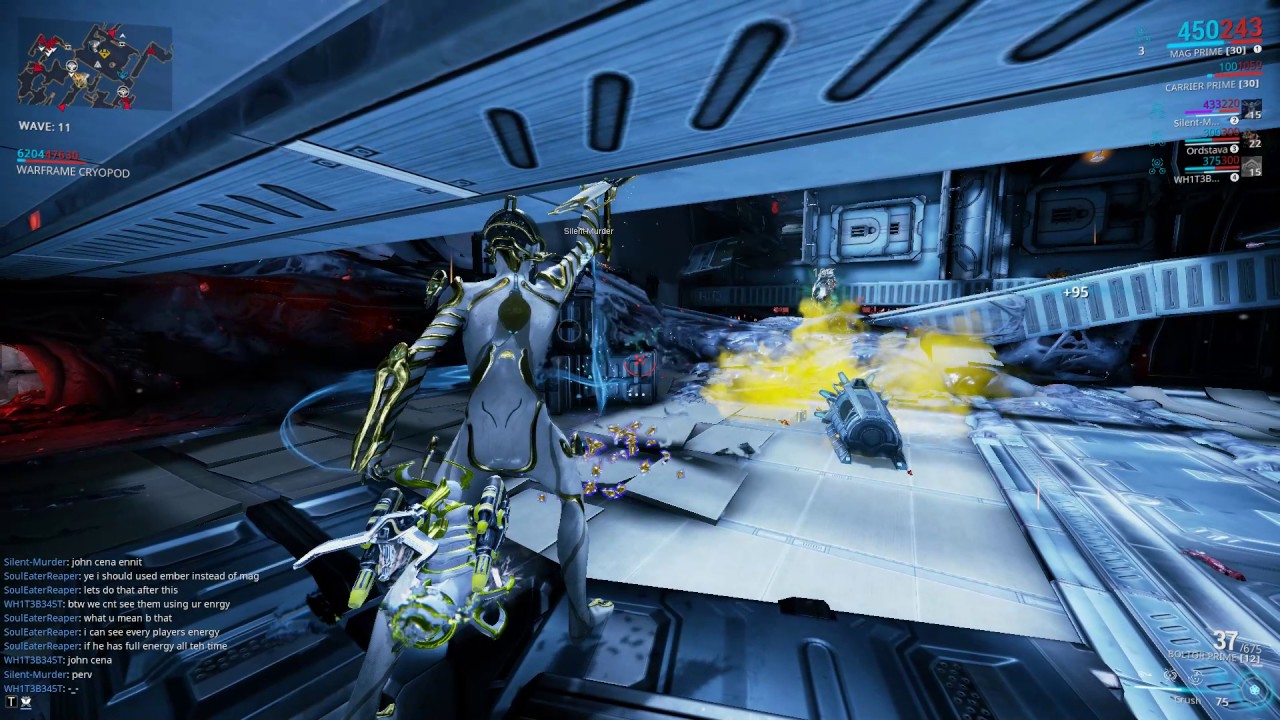 Warframe AXI V5 / AXI C1 Relic farm #1 Defence 20 waves