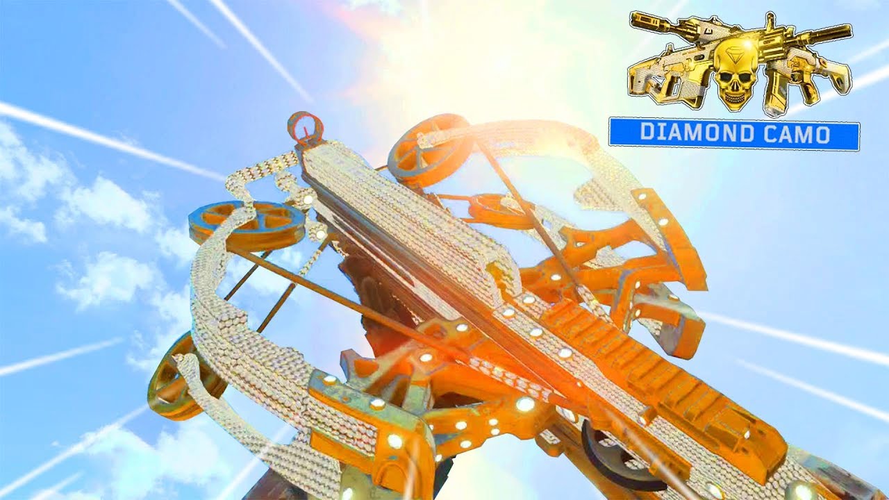 Unlocking DIAMOND CAMO on THE CROSSBOW..😍 Black Ops 4 Gold 