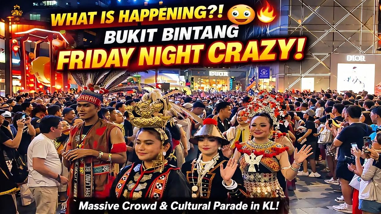 What Is Happening! Today Bukit Bintang | Crazy Friday Night Walking @ Tour🚶‍♀️ 2026 😱🇲🇾