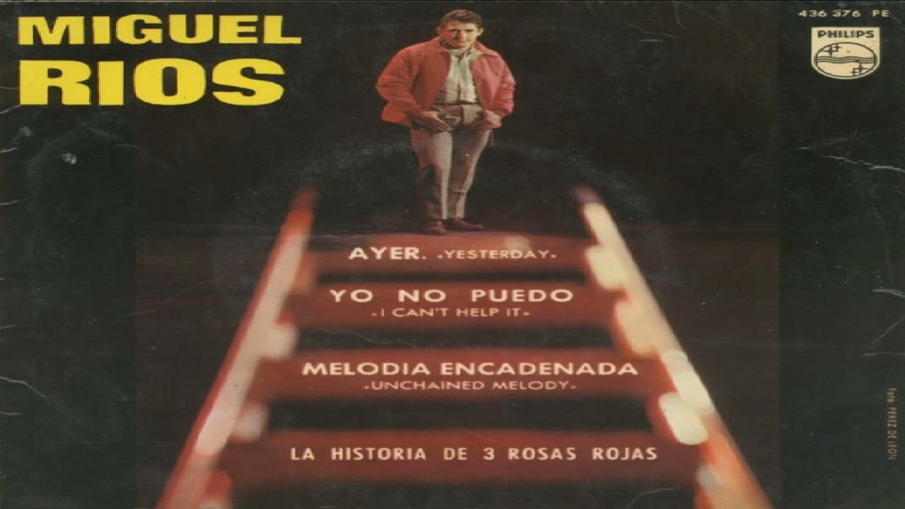 🌷LA HISTORIA DE 3 ROSAS ROJAS - MIGUEL RÍOS (1965)