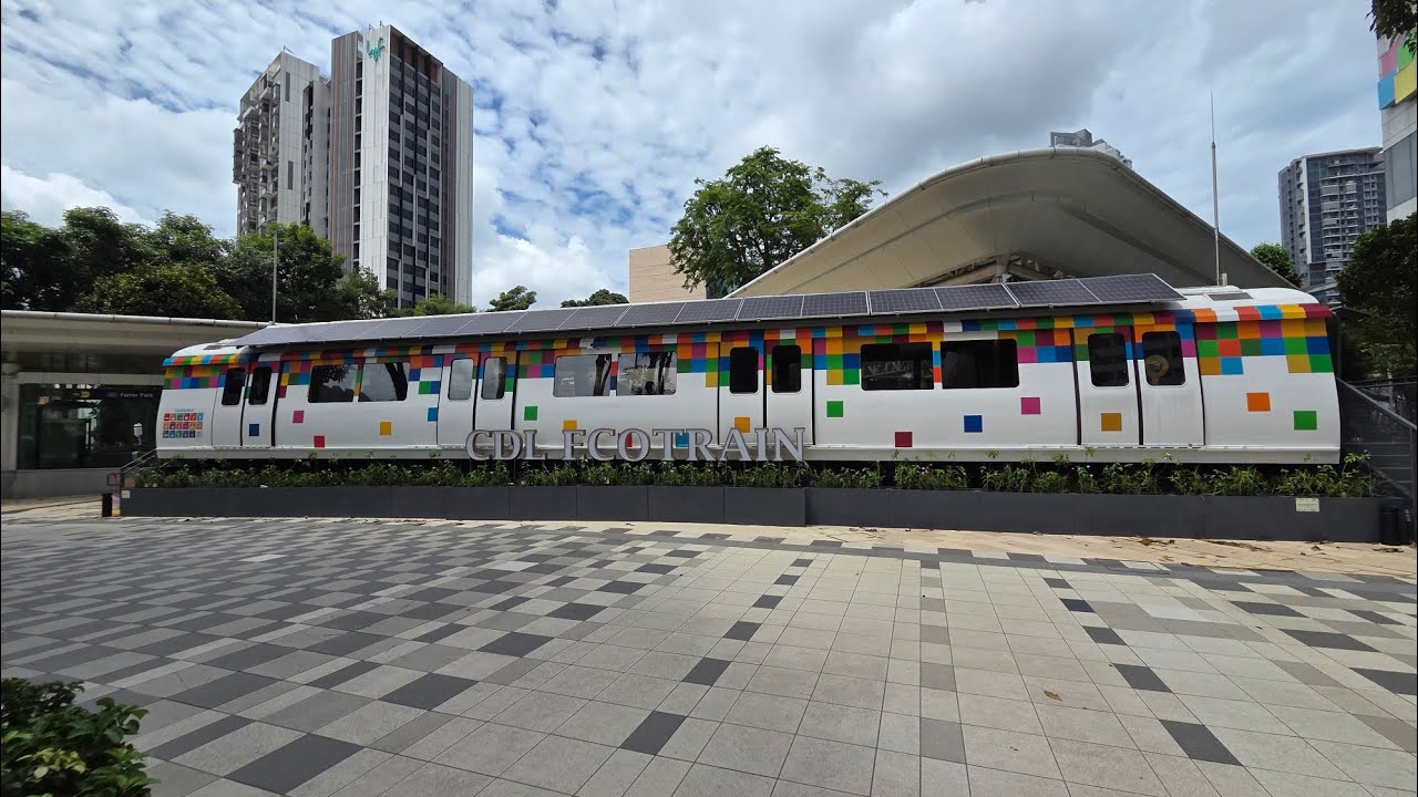 City Square Mall Eco Train express showcase