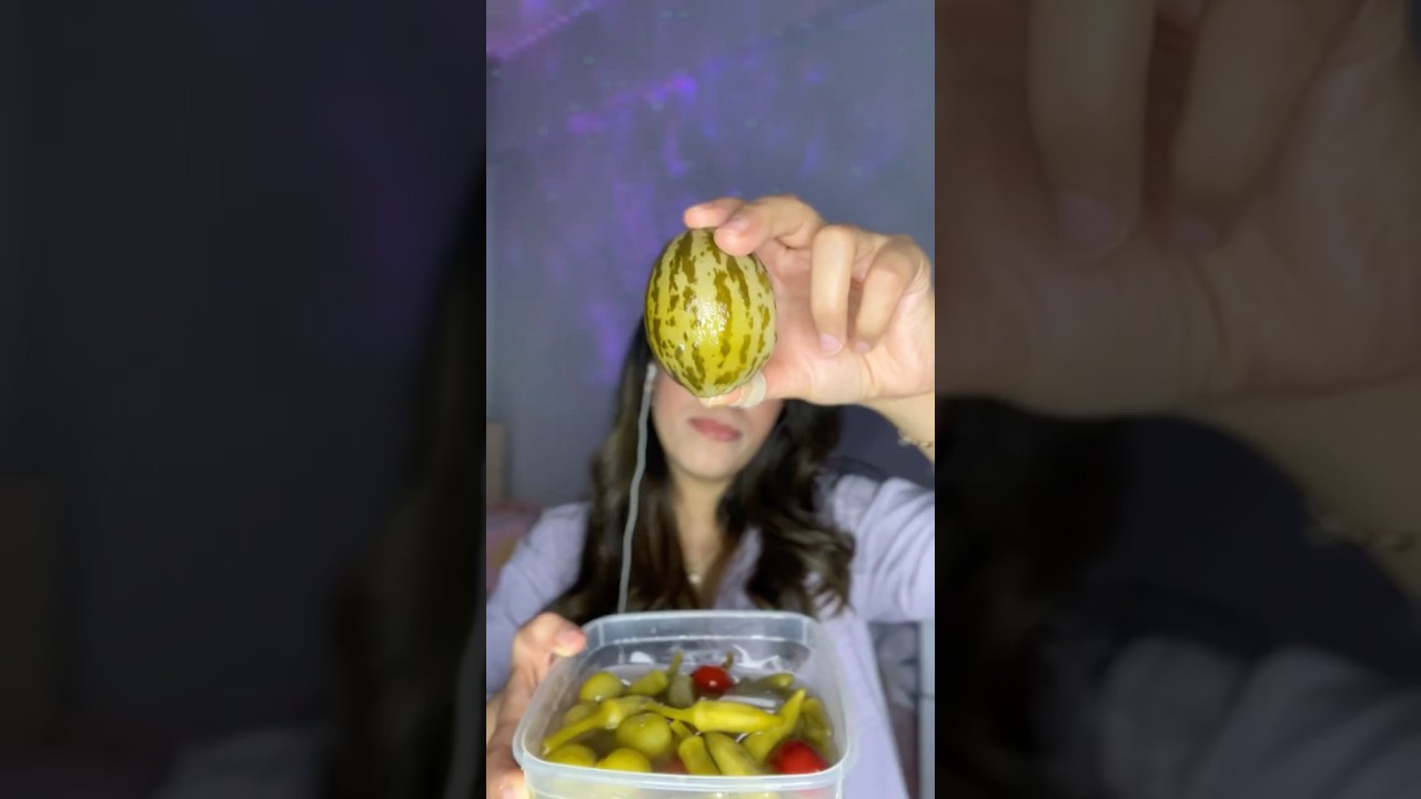 TURŞU ASMR | DEĞİŞİK TURŞULAR DENİYORUM #asmr #youtubecreatorcommunity