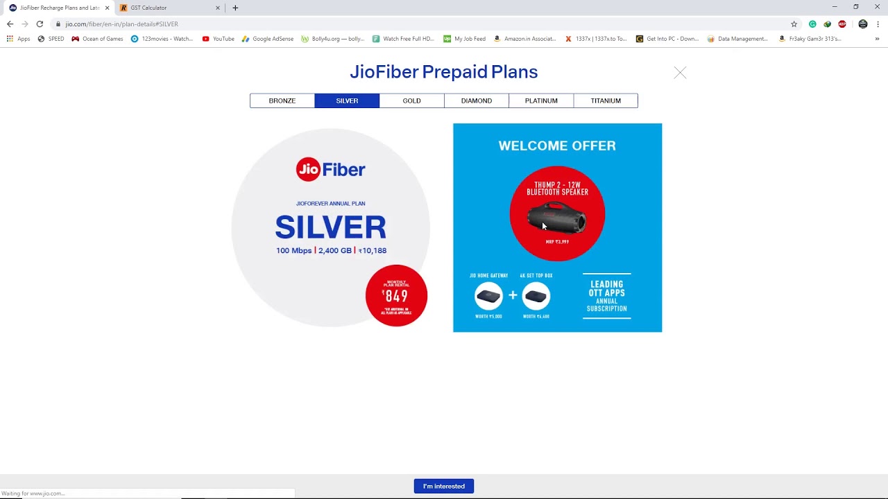 JIO GIGAFIBER PLANS EXPLAINED IN DETAIL| Bangalore south | Kerala | Chennai | Hyderabad