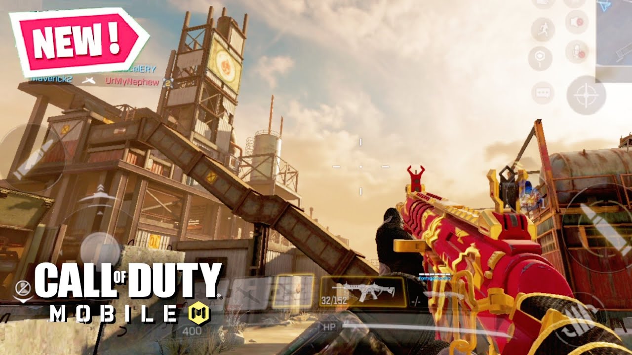 *NEW* RUST MAP GAMEPLAY in CALL OF DUTY MOBILE!! COD MOBILE BETA TEST SERVER (SEASON 6)