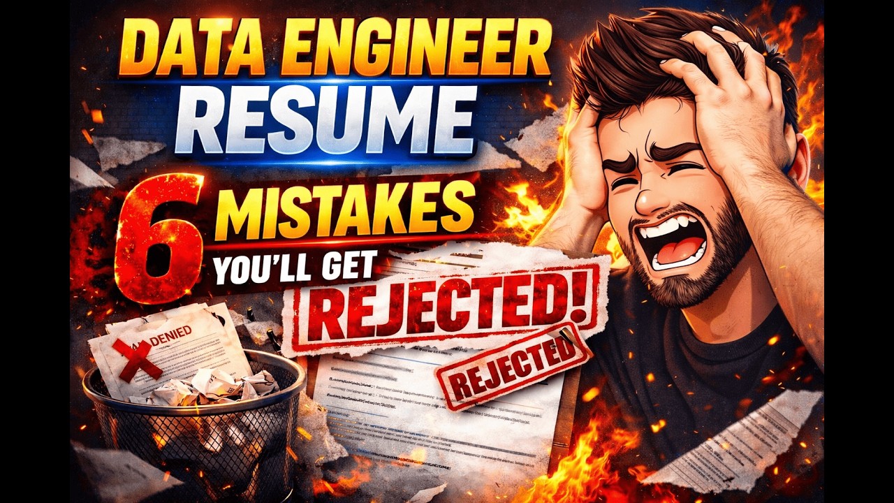 Data Engineer Resume: 6 Mistakes That Get You Rejected