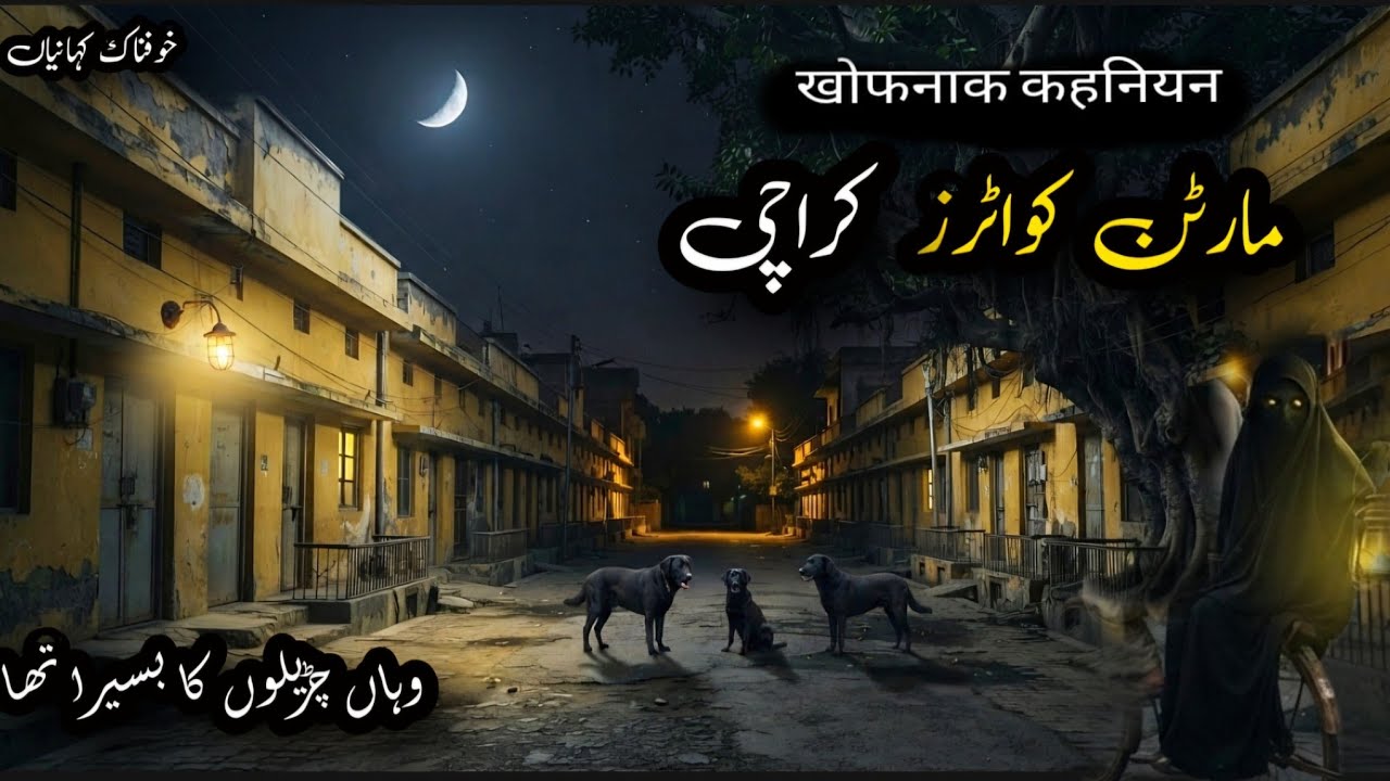 A Terrifying Scary Story Of Haunted Martin Quarters Karachi|Horror Stories Urdu|Khofnak Kahaniyan