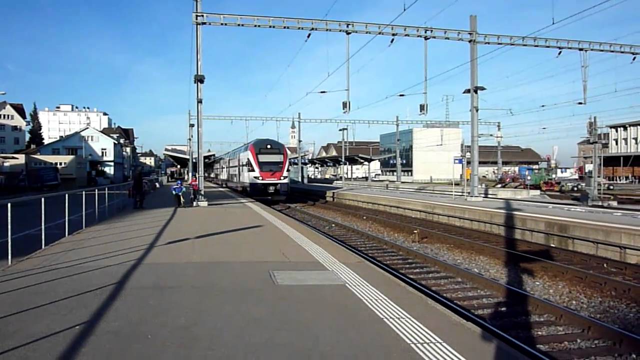 Der neue Stadler RABe 511 001 auf Testfahrt in Romanshorn
