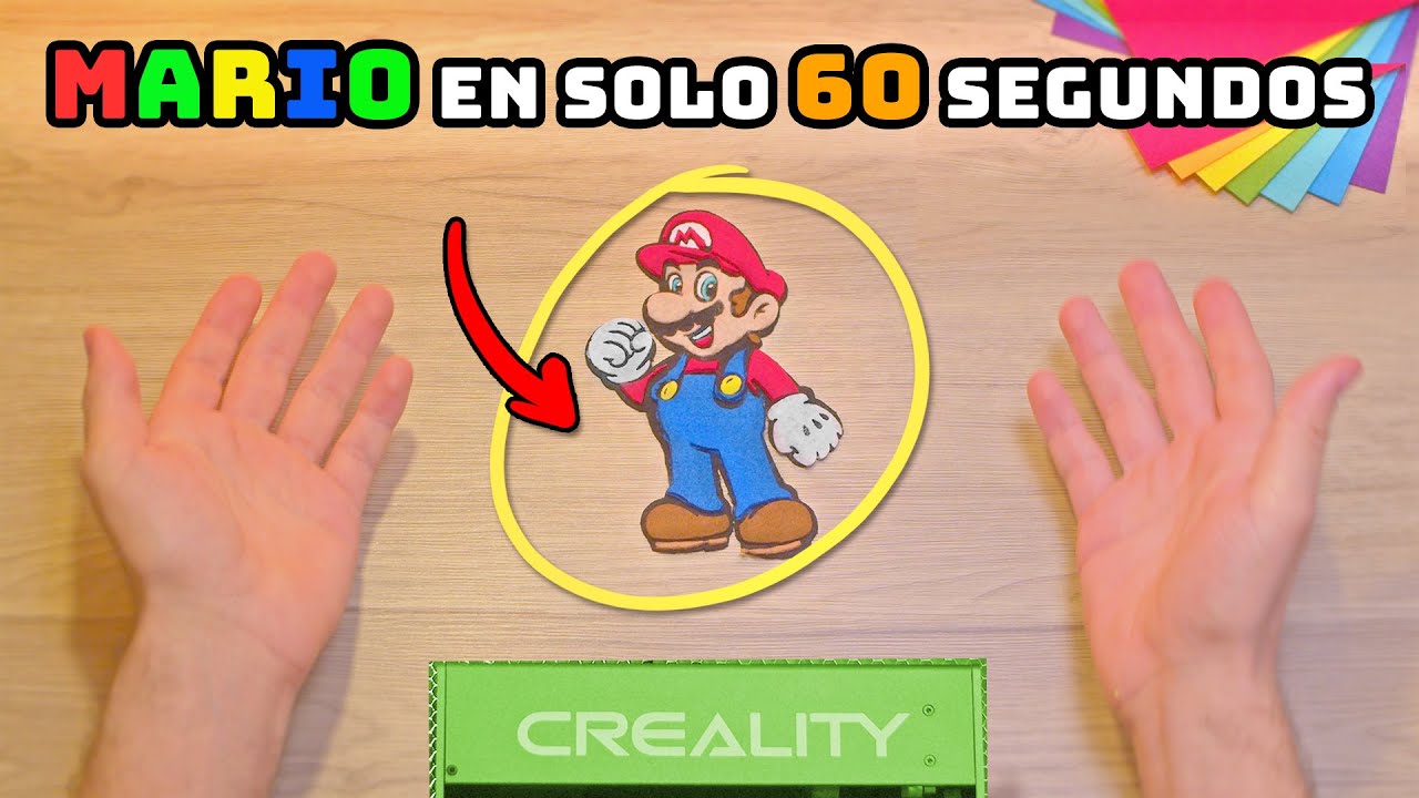 Así hago figuras de Fieltro de Mario Bros en la Falcon 2
