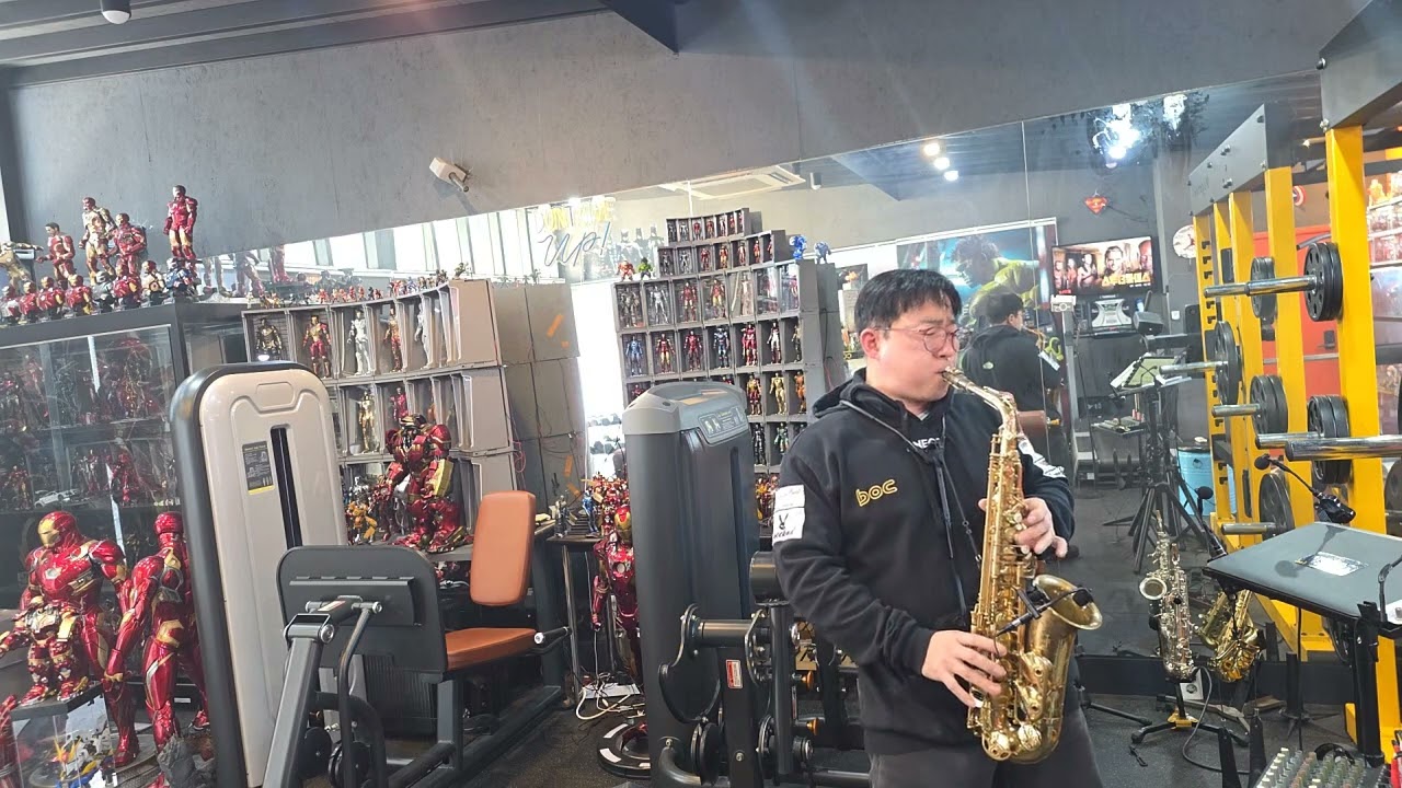 We're all alone Boz Scaggs Sax Cover(양평조반장)