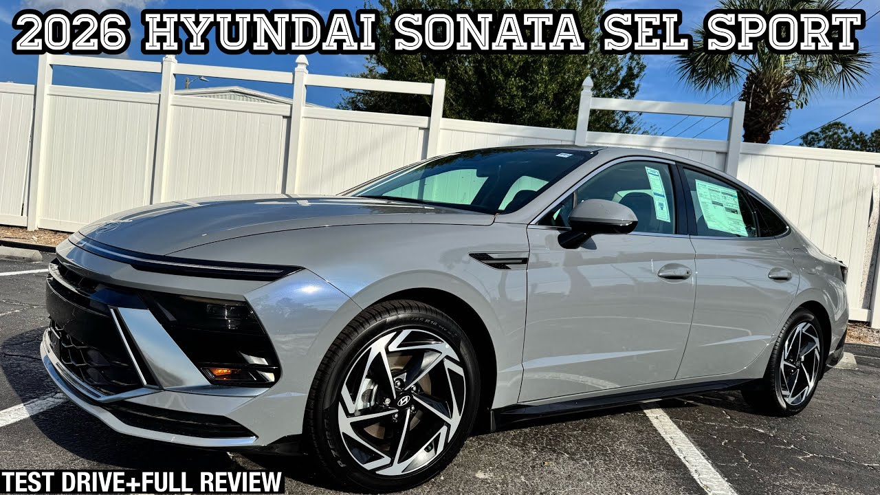 2026 Hyundai Sonata SEL Sport: TEST DRIVE+FULL REVIEW
