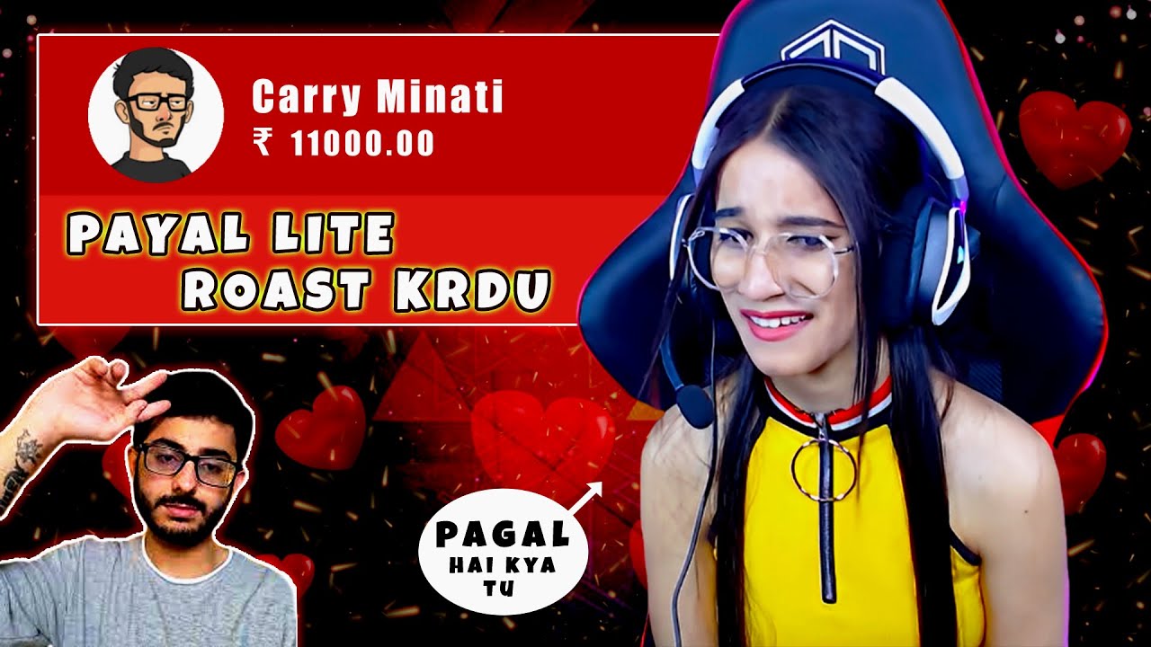 CarryMinati Roasted Beautiful Streamers 🤣 ft. @kiaraagamingYT @KrutikaPlays ||GURU||