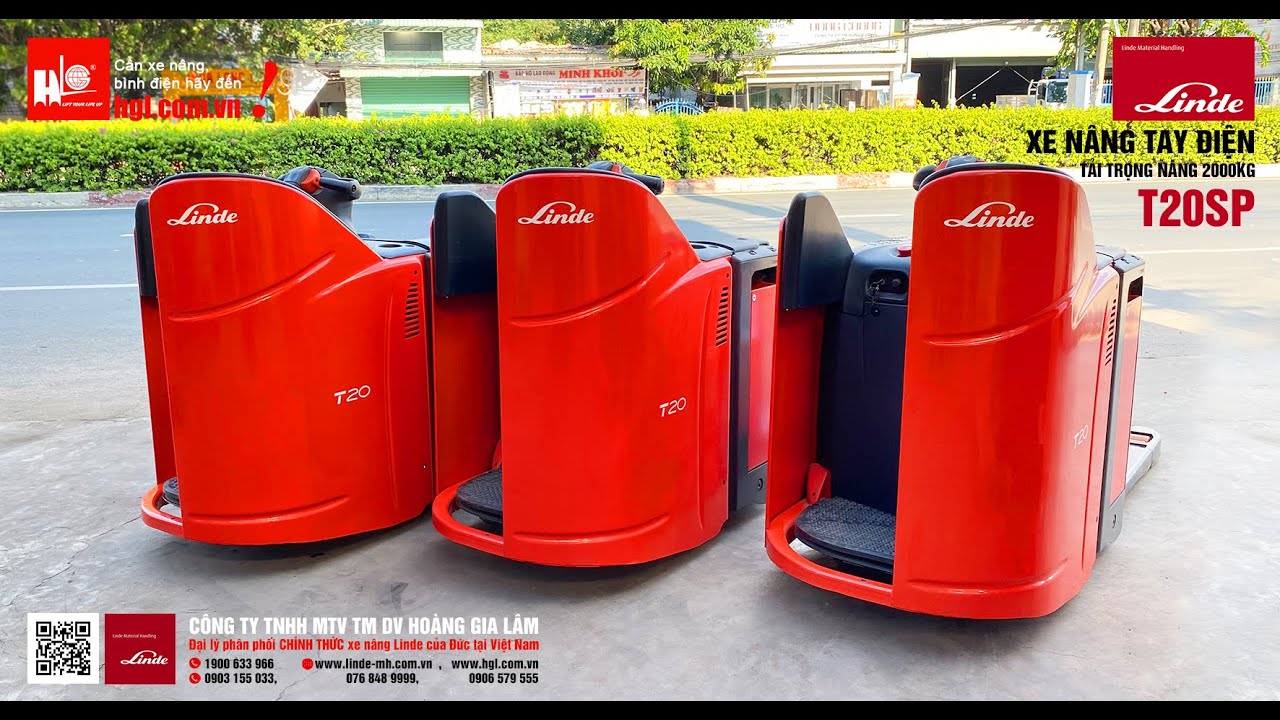 Xe n&acirc;ng tay điện Linde T20SP (Mới 100%) tại Việt Nam | Video thực tế