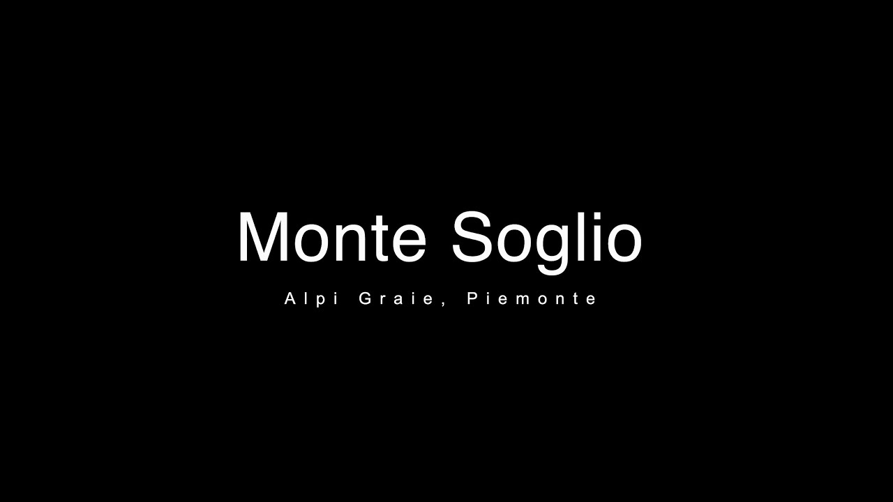 MONTE SOGLIO - Alpi Graie - DJI Mini 3