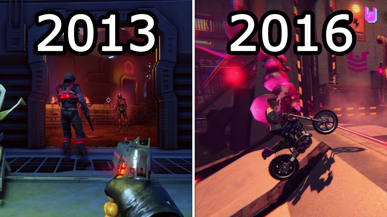 Evolution of Blood Dragon (2013-2016)