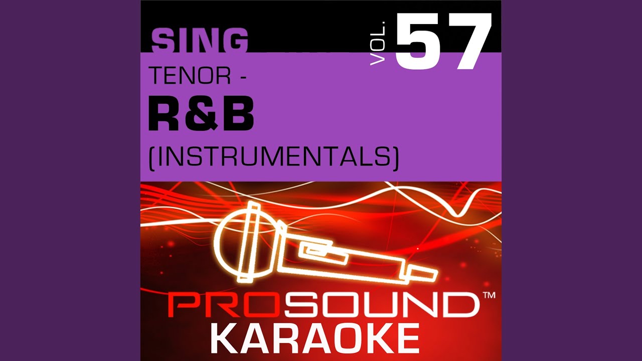 For Your Love (Karaoke Instrumental Track) (In the Style of Stevie Wonder)