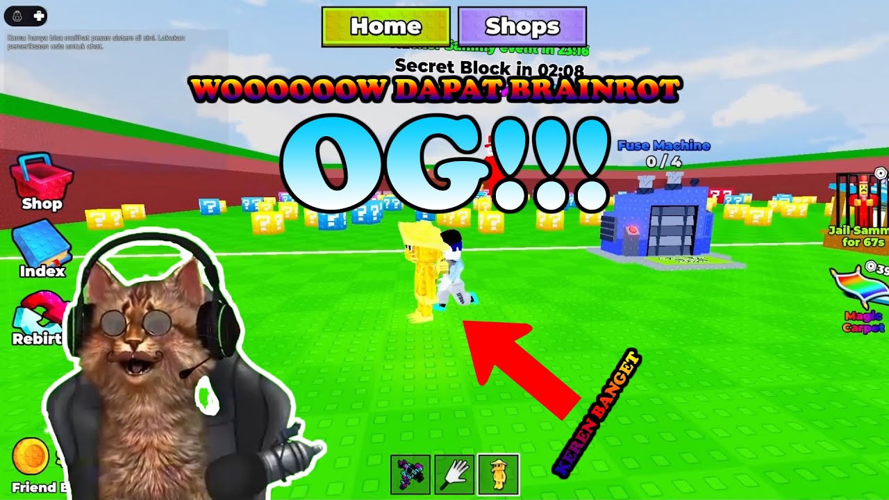 CARA DAPAT OG BRAINROT DI ROBLOX LUCKY BOX! 🔥 FUSE MACHINE JADI OP!