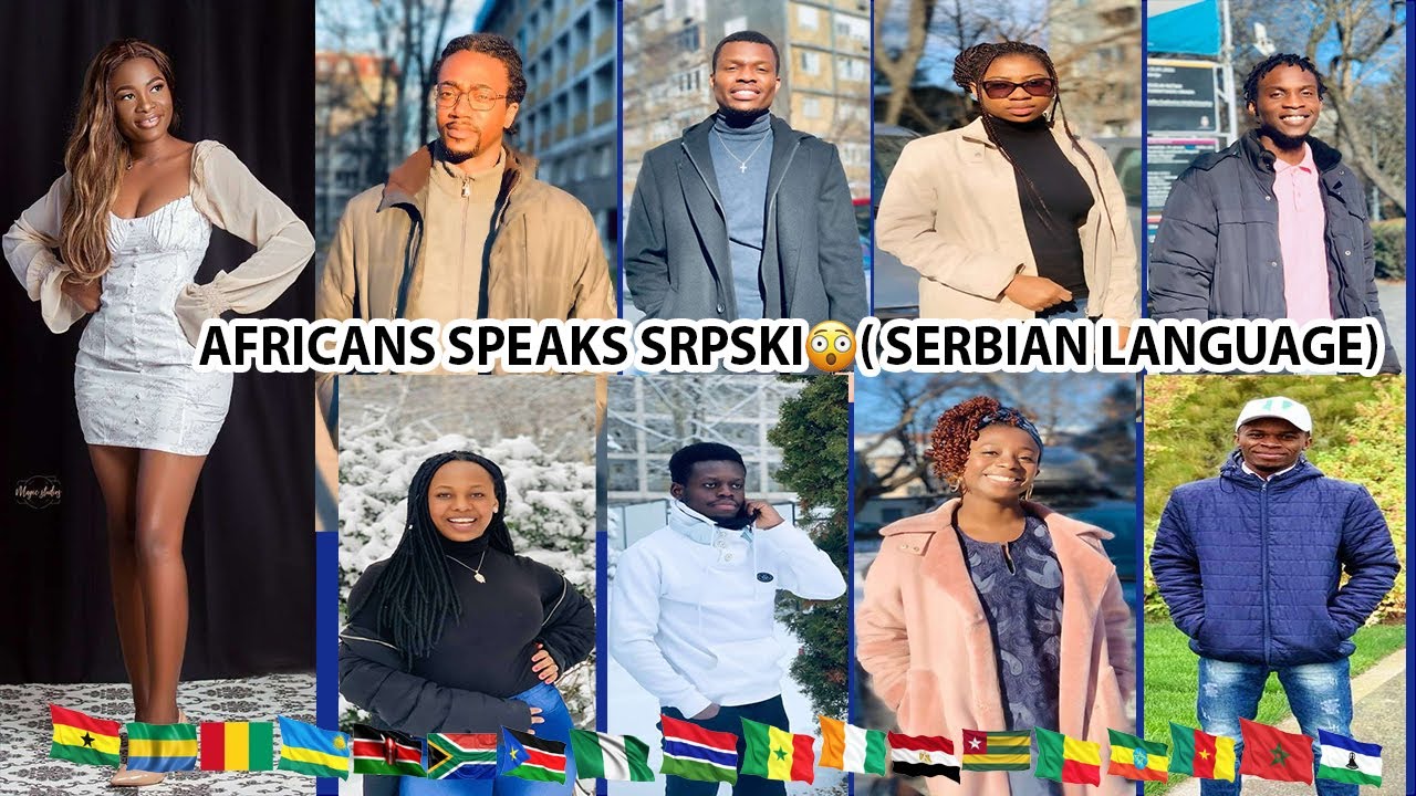 Africans(Diaspora) speaks on how they became fluent in Srpski 😳( Serbian Language).
