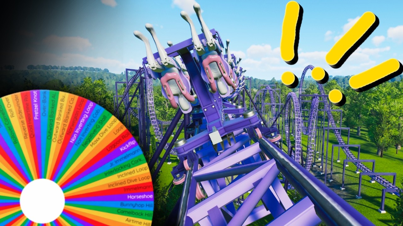 Can a Random Wheel Design a Good Roller Coaster?