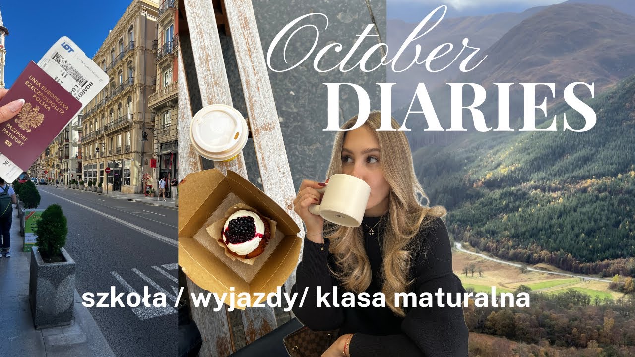 VLOG | co się działo w październiku / życie w klasie maturalnej