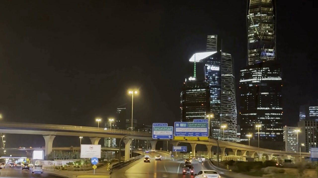 جولة في اجمل شوارع مدينة الرياض عاصمة الجمال والتطور tour in riyadh city the capital of saudi arabia