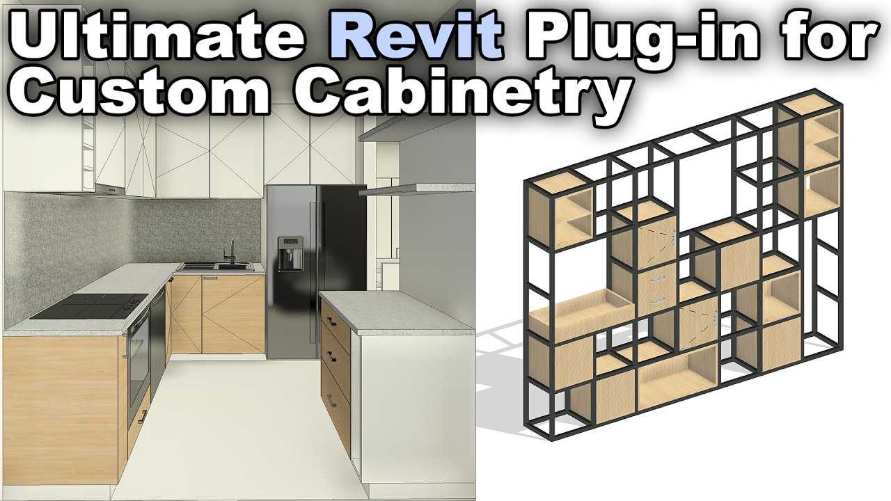 Ultimate Revit Plug-in for Custom Cabinetry (Revit Kitchen Tutorial)