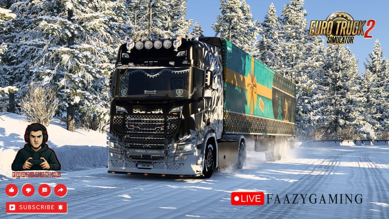 New Truck In TruckerMp Events Malayalam Live Game| Euro Truck Simulator  2 Multiplayer |  Truckersmp