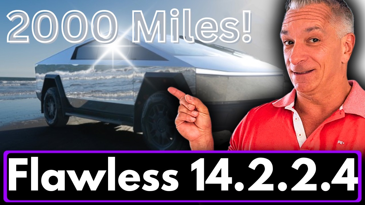 FSD Just Drove Me 2000 Miles Perfectly - No Steering!