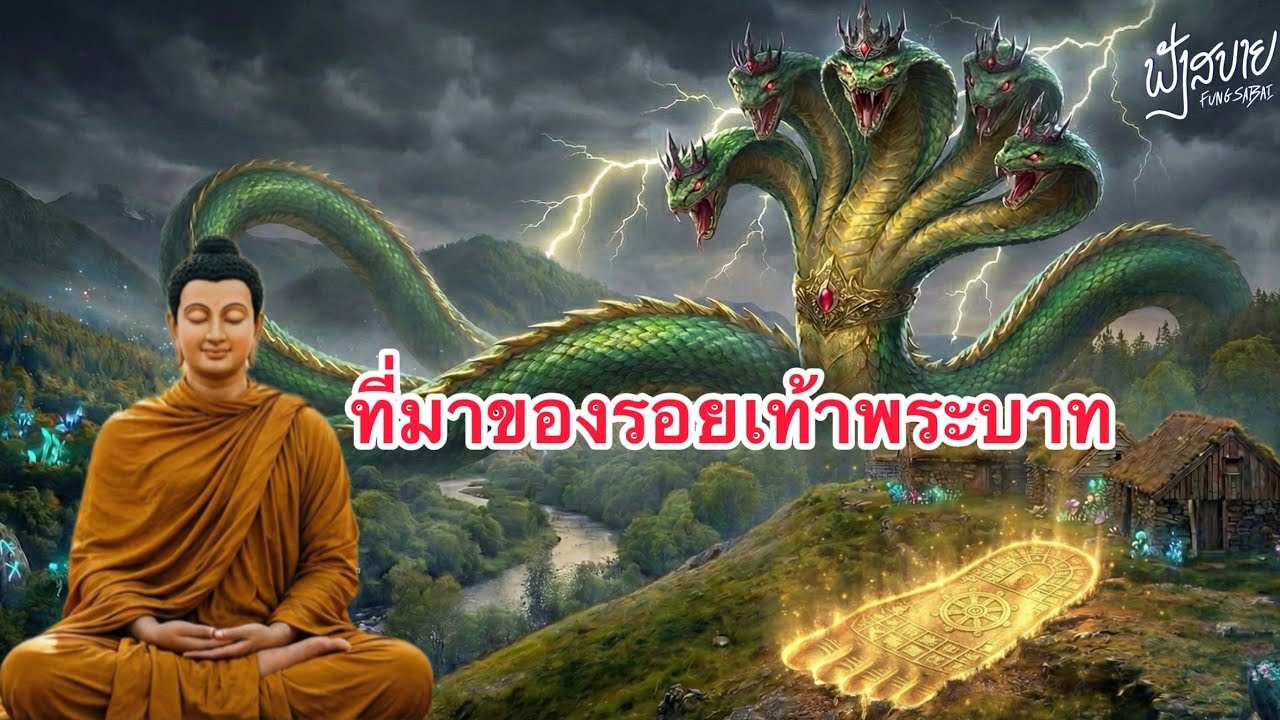 ที่มาของรอยเท้าพระบาท ( ￼ ฟังสบาย )