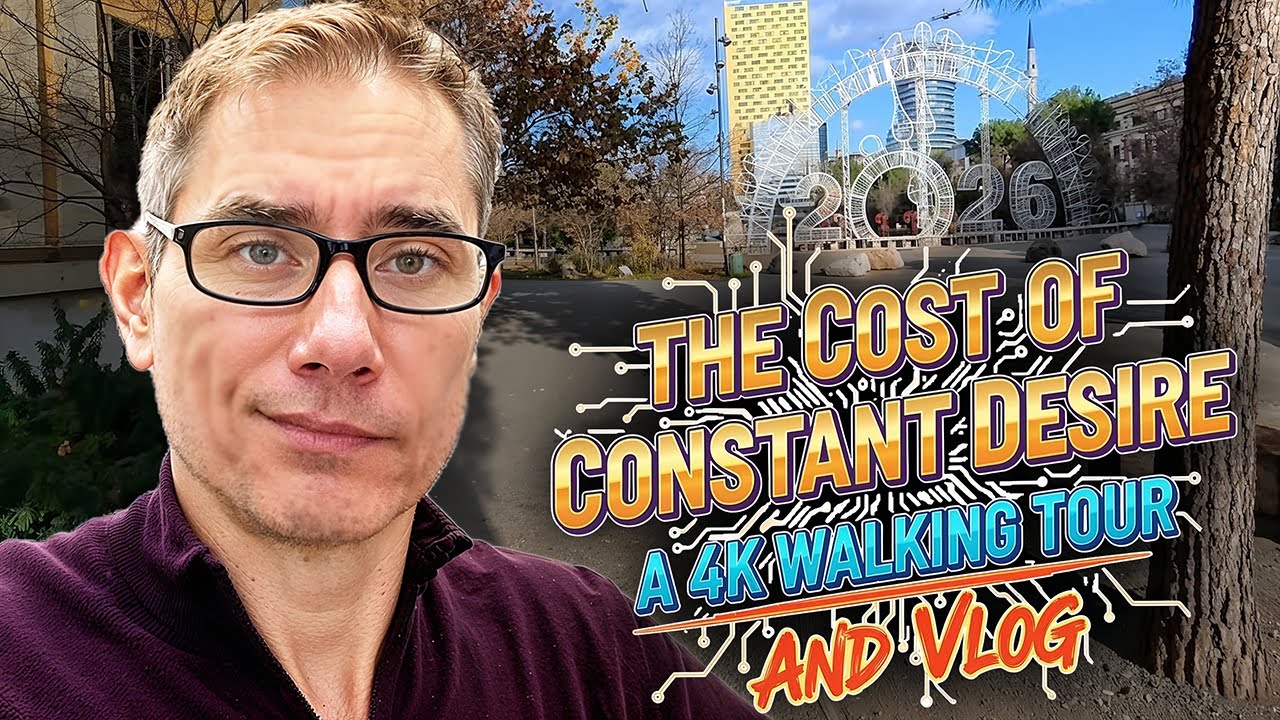 Цена постоянного желания | Пешеходная экскурсия в формате 4K и видеоблог