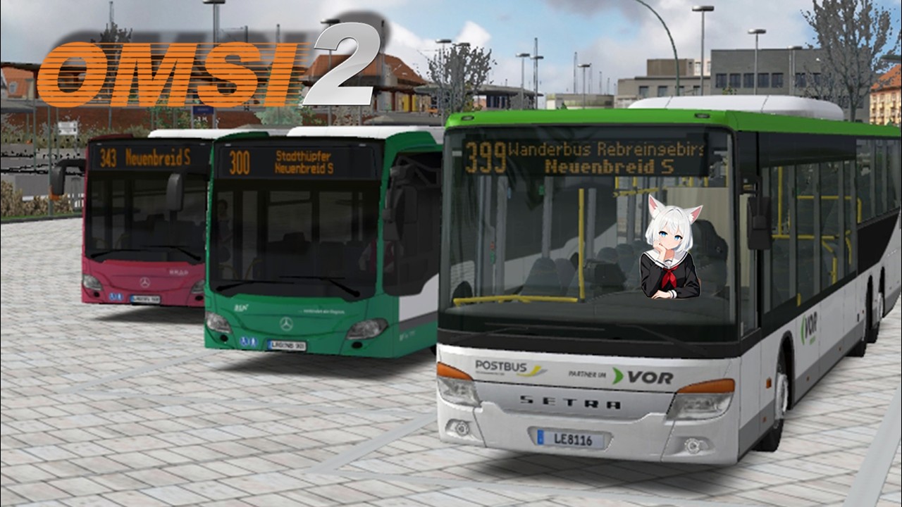 OMSI2 | Lemmental | Long Bus Regret - Won't Fit! | Line 399 ⇒Neuenbreid