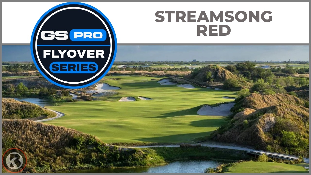 GSPro Course Flyover - Streamsong Red - Designed by Adamtc4