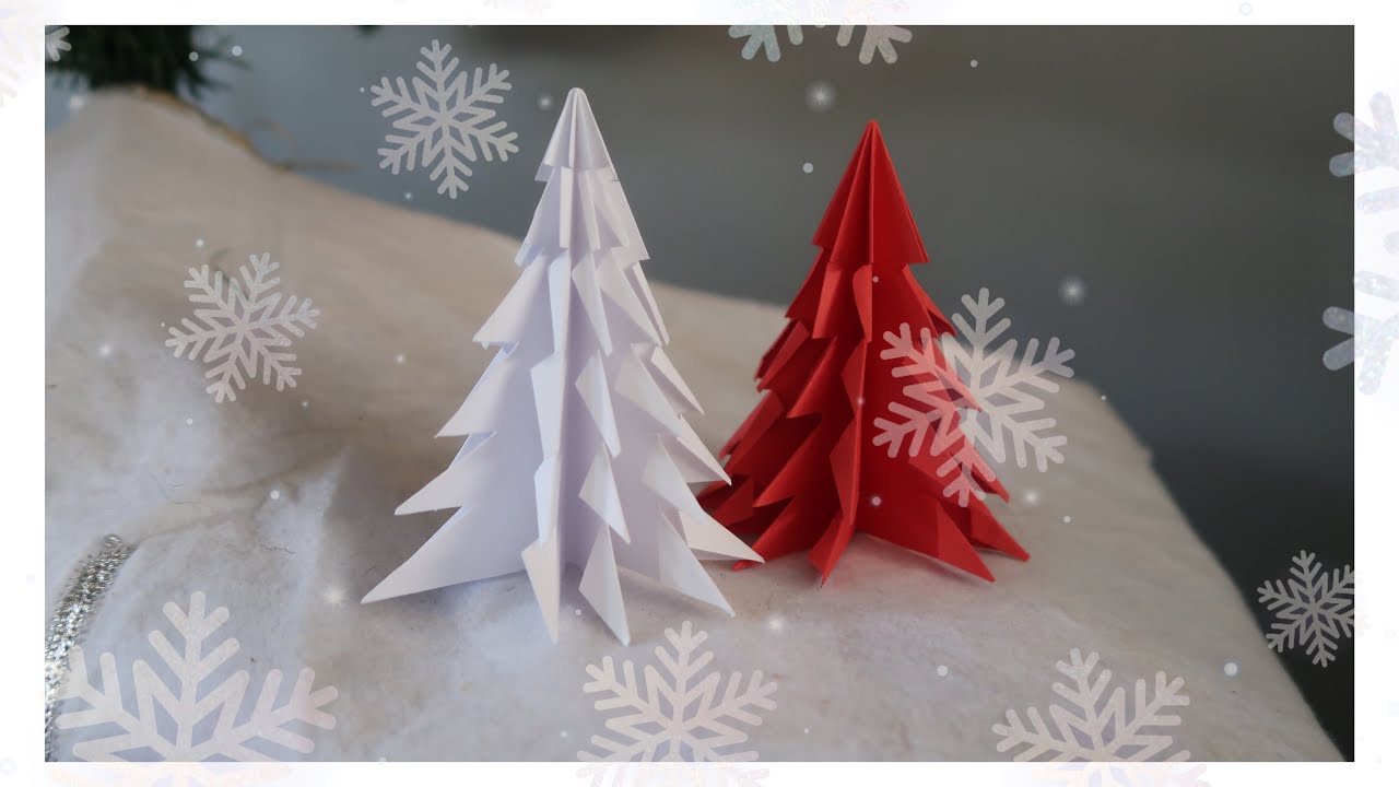 Kerstboom van papier | DIY | Mandy Michelle