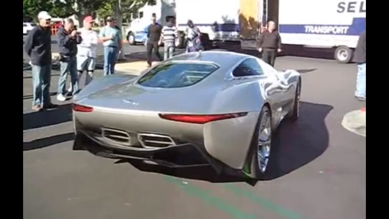 Jaguar C-X75 Concept Car Special Appearance at Cars & Coffee