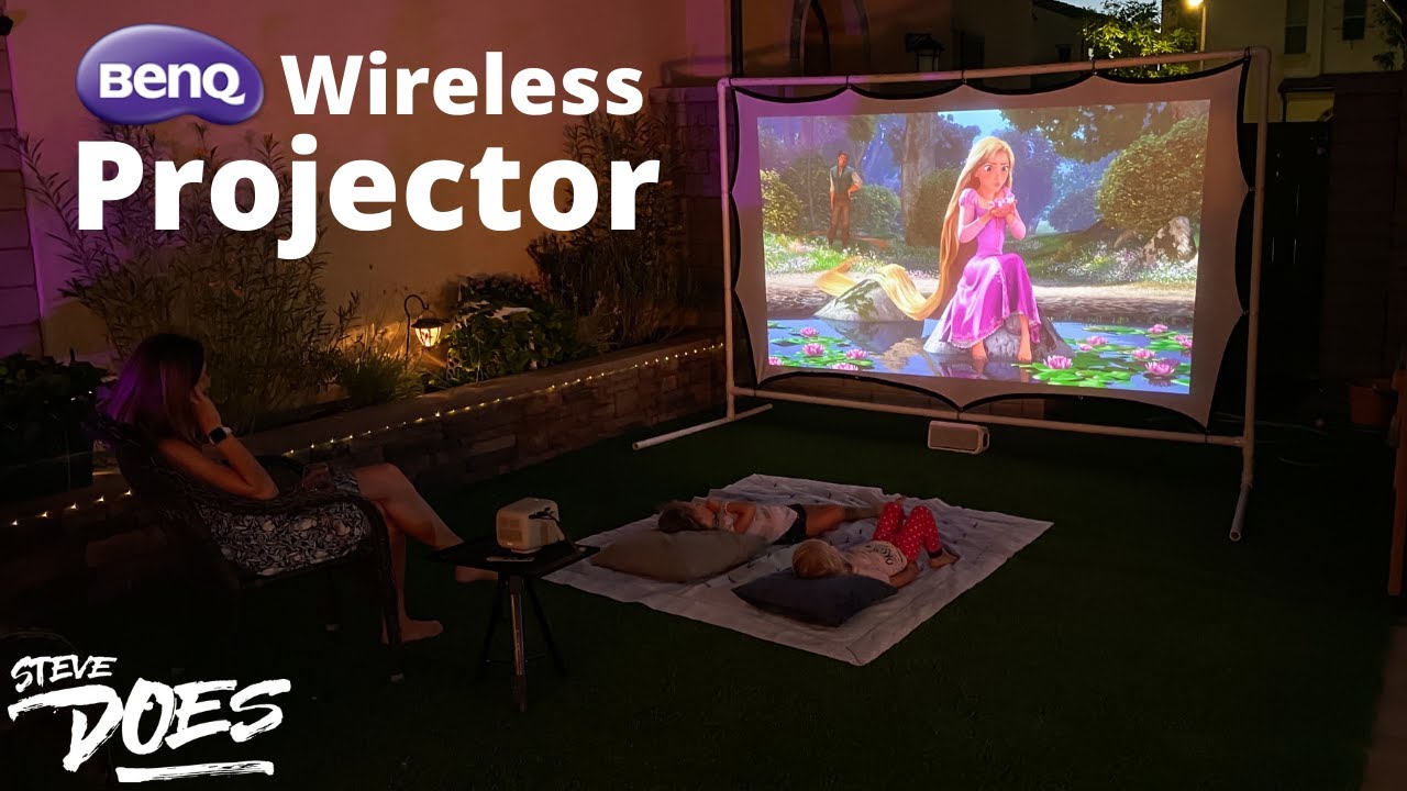 Portable Battery Powered Projector - BenQ GS2