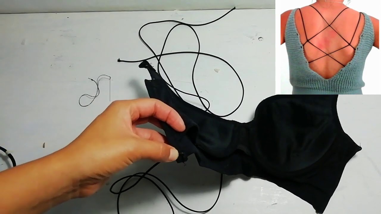 Diy Brasier de viejo a nuevo, luce la espalda.