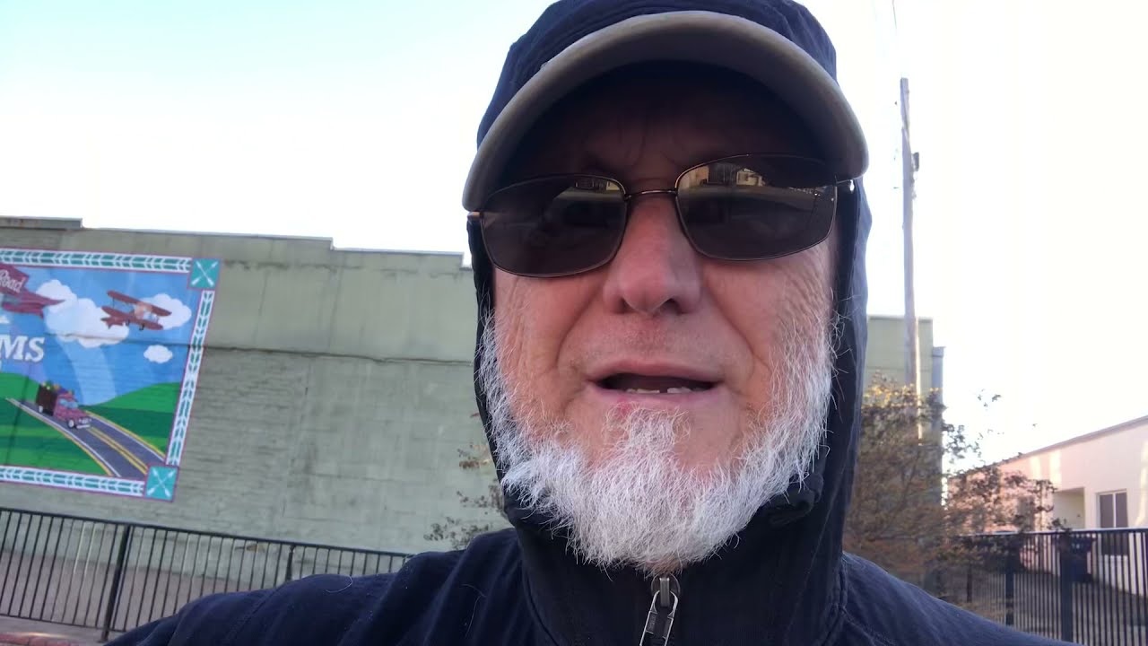 Walking in Batesville Mississippi
