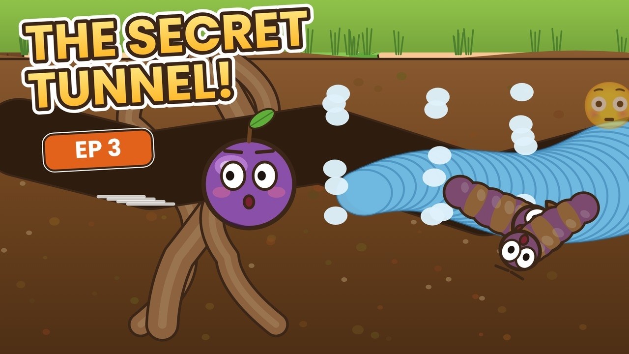 The Secret Tunnel | Episode 3 | Cartoon for Kids (No Words)
