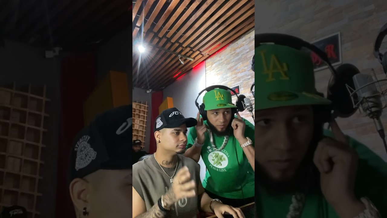 EL ALFA &ldquo;EL JEFE&rdquo; Grabando Con El Baby R #elbabyr #elalfaeljefe #singapur #enlacasadezinc