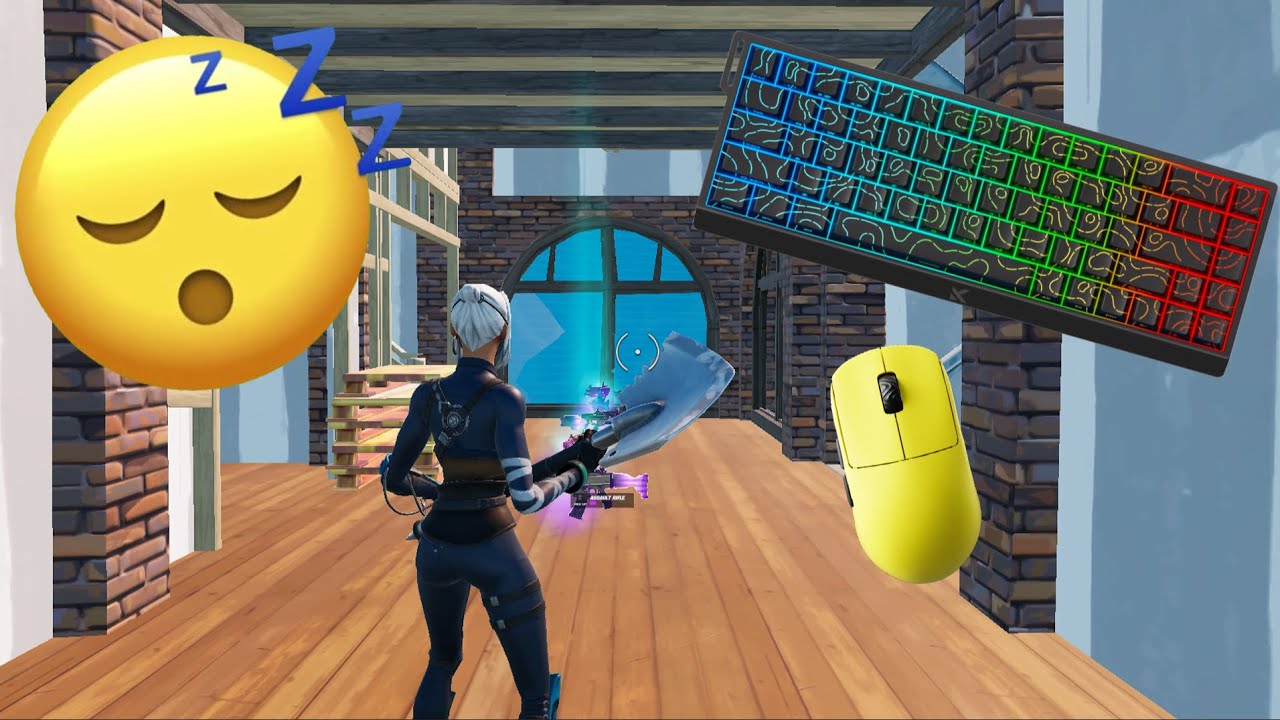 MCHOSE Ace 68 ASMR 😴 Tilted Zone Wars Gameplay 🏆 Satisfying Keyboard Fortnite